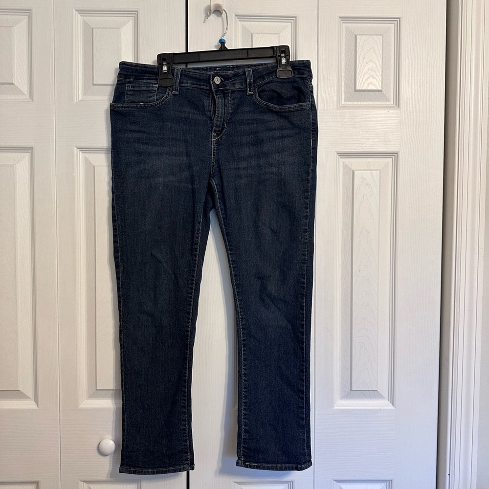 Levi's Dark Blue Straight Leg Women's Jeans
